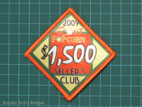 Click to enlarge 2009 Scout Popcorn $1,500 Club